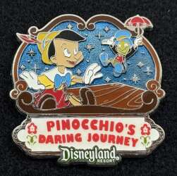 101410 - Pinocchio's Daring Journey - Pinocchio and Jiminy Cricket - Disneyland Resort