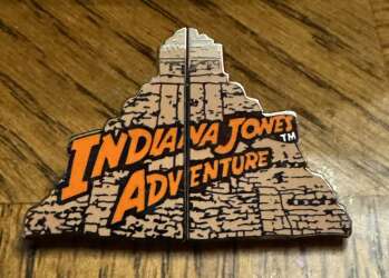 101418 - Indiana Jones Adventure: Temple of the Crystal Skull - Indiana Jones Temple Slider with Skull-Tokyo DisneySea - Tokyo Disneyland Resort