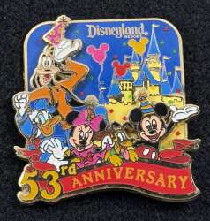 101457 - Disneyland Anniversaries - Disneyland 53rd Anniverary - Disneyland Resort