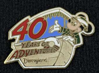 101475 - 40 Years of Adventure Framed Set - Jungle Cruise Mickey - Disneyland Resort