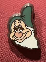 Bashful from Snow White and Seven Dwarfs mini pin set #2