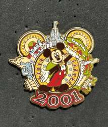 101488 - Mickey Mouse - New Century Commemorative Pin and Watch Set - PIN ONLY - Tokyo Disneyland Resort