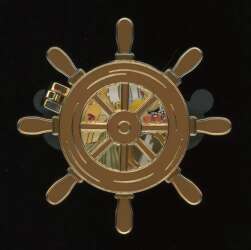 101557 - Mickey & Friends - Pirates of the Caribbean Hinged Ship's Wheel Mystery Collection - Donald Duck - Shanghai Disney Resort alternate image
