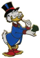 101589 - Unknown Series - Scrooge McDuck - Counting Money