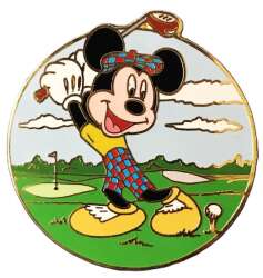 101592 - Unknown Series - Mickey Golfing - Contemporary Resort Pin Event 2001 - Walt Disney World
