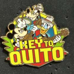 101629 - Adventures By Disney - Goofy, Mickey, and Donald - Key to Quito - Adventures by Disney