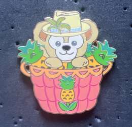 101649 - Garden Time Mystery Collection - Duffy Pineapple Basket - Shanghai Disney Resort