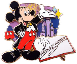 101714 - Pin Trading Fun Day 2025 - Character Signature Mystery Pin - Mickey Mouse - Shanghai Disney Resort