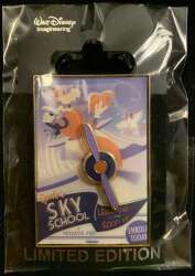 101830 - Disneyland Attraction Posters - Goofy's Sky School - Walt Disney Imagineering