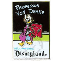 101831 - Retro Disneyland Postcards - Professor von Drake Recommends Disneyland - Disneyland Resort alternate image
