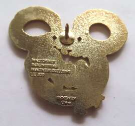 101856 - Fire Breathing Dragons - Pearlized Mickey Icons - Black - Walt Disney Imagineering alternate image