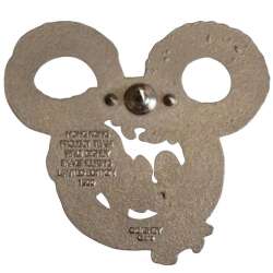 101865 - Fire Breathing Dragons - Mickey Icons - Hong Kong Project Team - Green on Silver - Walt Disney Imagineering alternate image