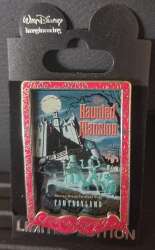 101884 - Haunted Mansion Framed Attraction Posters - Tokyo Disneyland - Fantasyland - Walt Disney Imagineering