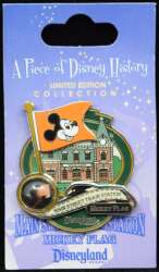 101924 - Piece of Disney History (DLR) - Mickey Flag - Main Street Train Station - Disneyland Resort alternate image