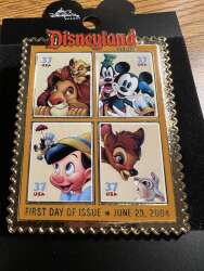 101931 - Art of Disney Friendship - First Day of Issue June 22, 2004 - Disneyland Resort