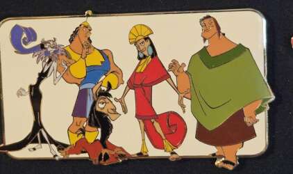 101937 - Emperor's New Groove Cast LE 100 Disney Shopping - Yzma, Pacha, Kronk, Kuzco - Disney Auctions