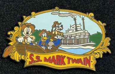101940 - Disneyland Attractions (2003) Collection - S.S. Mark Twain - Disneyland Resort