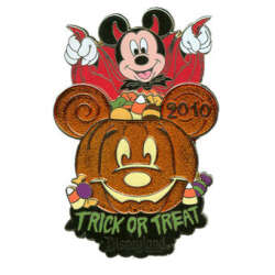 101943 - Trick or Treat 2010 - Vampire Mickey Pop-Up Pumpkin - Disneyland Resort