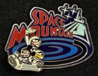 101945 - Mountains of Disneyland Sliders - Space Mountain - Disneyland Resort
