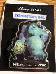 101956 - AMC Movie Theatre Buddy Fan Event - Mike and Sulley - Disney Licensed