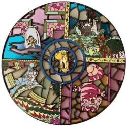 101976 - Fantasy Pin Series: Stained Glass Mosaics - Alice in Wonderland - Fantasy Unlicensed