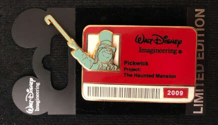 101989 - I.D. Badge Series 3 - Pickwick ID Badge - Walt Disney Imagineering