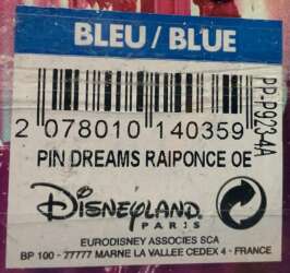 1019 - Disney Dreams Castle Series - Rapunzel - Disneyland Resort Paris alternate image