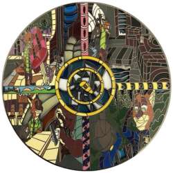 102013 - Fantasy Pin Series: Stained Glass Mosaics - Zootopia - Fantasy Unlicensed