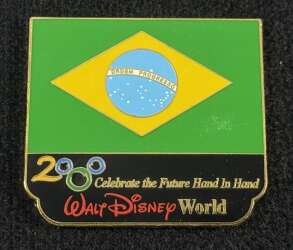 102042 - Millennium Village Flags Collection - Brazil - Walt Disney World