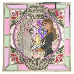102045 - World of Frozen - Elsa and Anna 1st Anniversary Jumbo Stained Glass - Hong Kong Disneyland