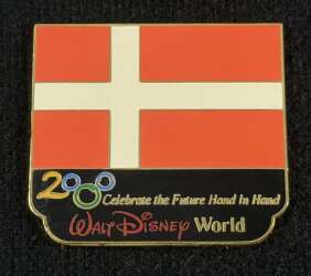 102046 - Millennium Village Flags Collection - Denmark - Walt Disney World