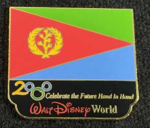 102049 - Millennium Village Flags Collection - Eritrea - Walt Disney World