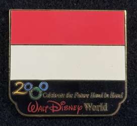 102053 - Millennium Village Flags Collection - Indonesia - Walt Disney World