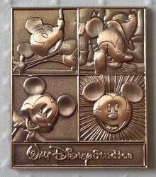 102054 - The Walt Disney Studios - Mickey Mouse Plaque - Walt Disney Studios