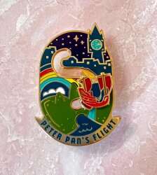 102062 - Fantasy Pin Series: CharmedAndCozy - Pin Pals - Sliding Peter Pan Ride - Fantasy Unlicensed