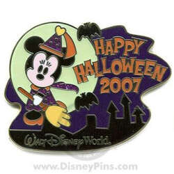 Minnie as a witch