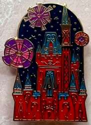 Happily Ever After castle pin