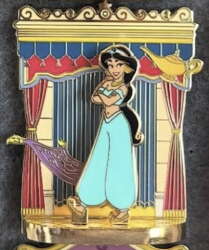 102112 - Pin Trading Fun Day 2025 - Disney Princess Mystery Diorama - Jasmine - Shanghai Disney Resort