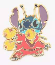 Stitch Dressed in Galactic Uniform