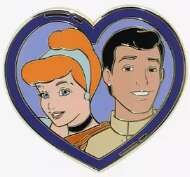 99435 - Princess Couples Heart Mystery Collection - Cinderella & Prince Charming - Loungefly alternate image