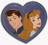 99433 - Princess Couples Heart Mystery Collection - Phillip & Aurora - Loungefly alternate image