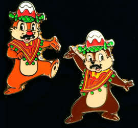 Chip & Dale 2 Pin Set