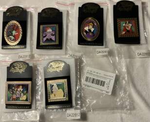 102268 - Eric Robison Portrait Series #1 - complete set - Disney Auctions
