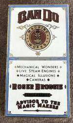 Disneyland Main Street Window - Roger Broggie