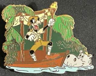102300 - Walt Disney 100th Year - Goofy on the Jungle Cruise - Disney Store Japan