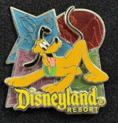 102333 - Color Sketch Tile - Pluto - Disneyland Resort - Disneyland Resort