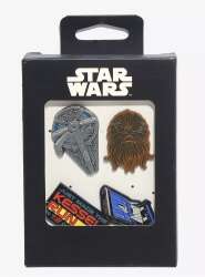 102404 - SOLO: A Star Wars Story - Star Wars Solo Collector Enamel Pin 4-Pack - Disney Licensed