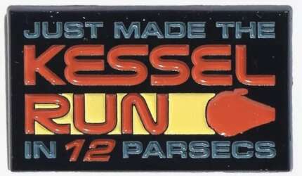 102414 - SOLO: A Star Wars Story - Just made the Kessel Run in 12 Parsecs - Disney Licensed