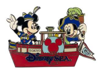 102418 - Transit Steamerline - Mickey & Minnie Mouse - Slider - Tokyo Disneyland Resort