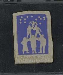 102444 - Teamworks Andy Mooney - Mickey Human Pyramid - Theme Park Cast Member Exclusive